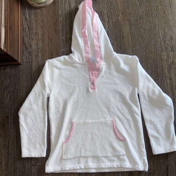 Bella Bliss size 8 terry swim cover (EUC) and shorts (new) - Picture 2 of 7